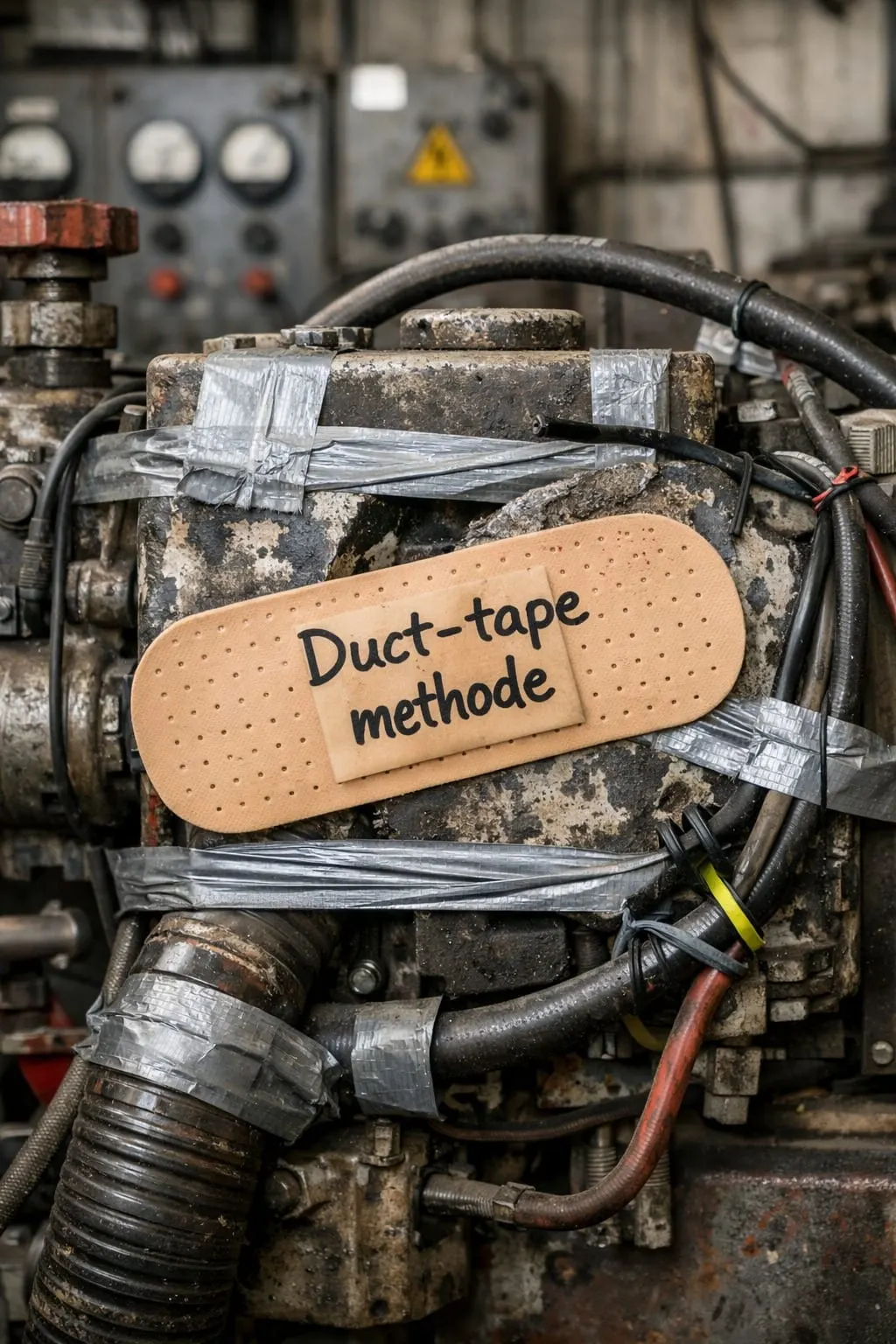 De “Duct-tape” Methode: Waarom tijdelijke oplossingen je proces langzaam slopen